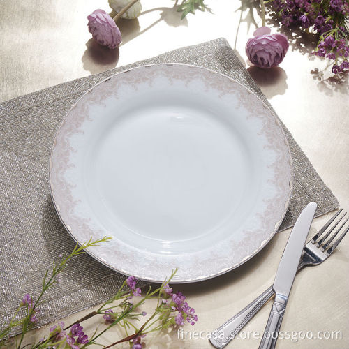 15years manufacture new design super white 20PCS porcelain tableware